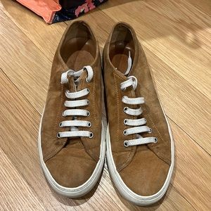Tan Suede Common Projects sneakers size 39
